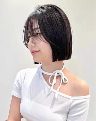 ショート hollo渋谷所属・タッセルボブ /DAIKIのヘアスタイル