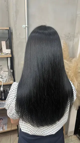 カラー 田中 萌のヘアスタイル