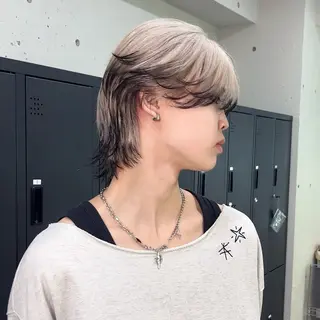 カラー メンズ Miyuki🇰🇷 中/韓メンズヘアのヘアスタイル