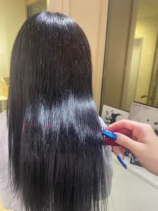 ロング カラー ハイトーンカラーエク ステ🌺RENA🌺のヘアスタイル