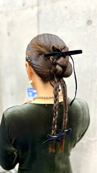 ロング ヘアアレンジ 巻ける縮毛矯正🌸 勝倉　麗のヘアスタイル