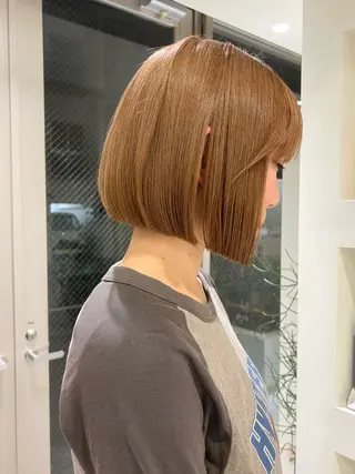 ショート 小顔ボブ jilblanカホのヘアスタイル
