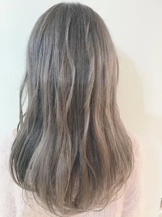 ロング カラー なりたいが叶う ながしまじゅんきのヘアスタイル