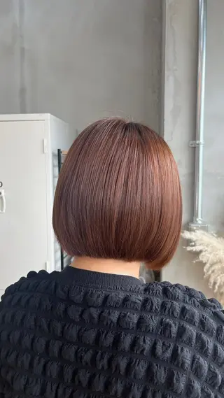 カラー 田中 萌のヘアスタイル