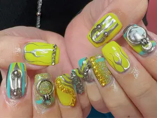 ネイル Nail Atelier IamI所属・アイアムアイ 大村磨衣のネイルデザイン