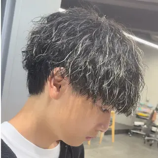 ミディアム カラー ヘアアレンジ メンズ fifth Tokyo所属・fifth 石川 凪のヘアスタイル