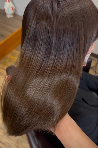 セミロング AO hair studio所属・minami ♡のヘアスタイル