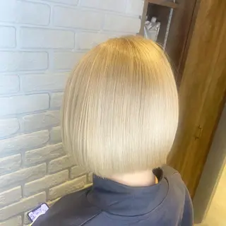 ショート 髪質改善/縮毛矯正 艶カラー/珠聡のヘアスタイル