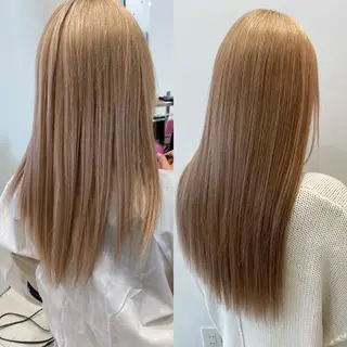 ロング 新宿/韓国ヘア 中明度カラー/かやのヘアスタイル