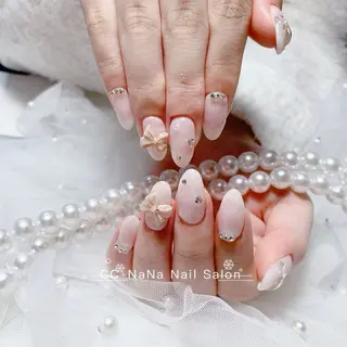 ネイル 💎CC・NaNa 韓国風ネイル🌙Cのネイルデザイン