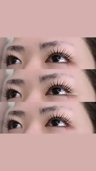 マツエク・マツパ SecretBelle梅田北店所属・eye/blow 梅田店momoのマツエク・マツパデザイン