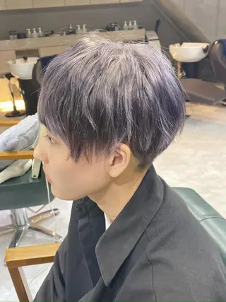 ショート カラー ヘアアレンジ メンズ 𝐑𝐈𝐍𝐊𝐀 🐣🩷のヘアスタイル