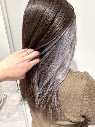 セミロング 山田 守のヘアスタイル