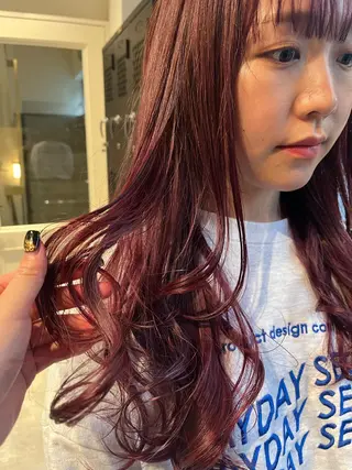 ロング siki所属・SIKI yuuna レイヤーカット🪽のヘアスタイル