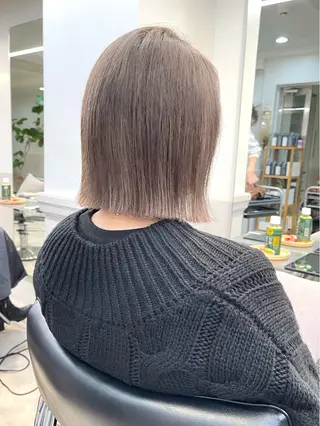 ミディアム an🦋ショートボブ 【蔵前】のヘアスタイル