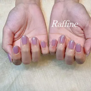 ネイル RAFFINE 月🦋🩵のネイルデザイン