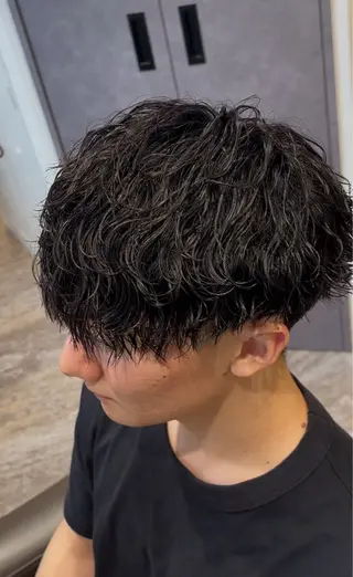 パーマ メンズ 💈メンズパーマ特化 金子温貴💈のヘアスタイル