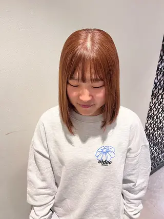 カラー 【美ボブ. カラー】midoのヘアスタイル