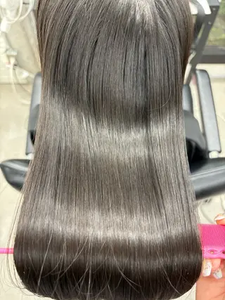 ロング カラー すぐ巻ける縮毛矯正 🍀勝倉　麗のヘアスタイル