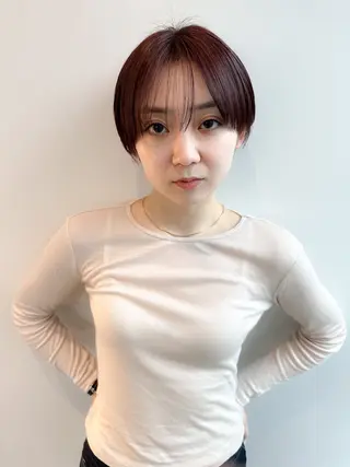 ショート カラー 大宮 / ボブ特化 永井竜也のヘアスタイル