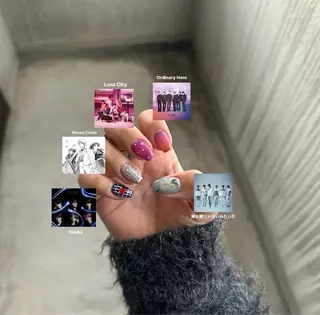 ネイル Aulu'bネイル ボディージュエリーのネイルデザイン