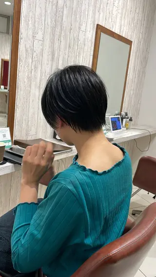 ショート 髪質改善縮毛矯正 kosuke_IJKのヘアスタイル
