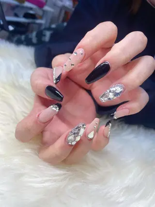 ロング 💜MIYA nail川崎店のネイルデザイン