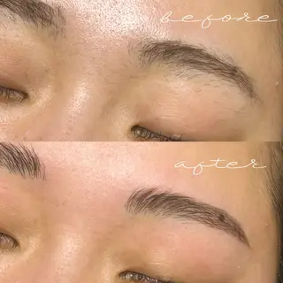 メンズ アイブロウ 眉毛&フェイス WAX専門ハルヒラリの眉毛・アイブロウイメージ