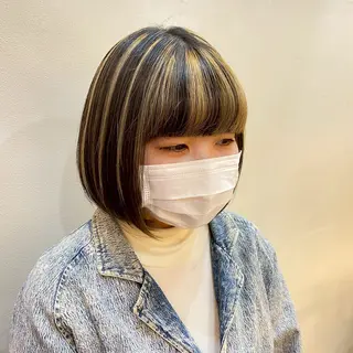 ミディアム 🎀似合わせ×ハイト ーン/ Maho🎀のヘアスタイル