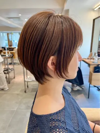 ショート 坂田 愛彩萌のヘアスタイル