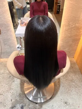 ロング カラー Londespoir所属・川畑 あやかのヘアスタイル