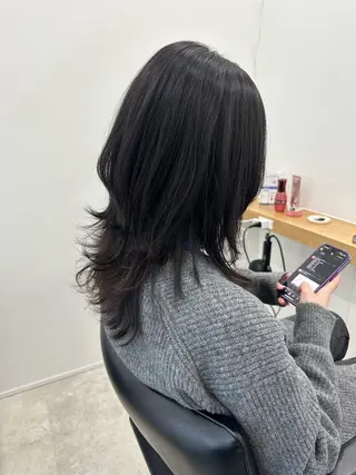 ロング カラー ヘアセット/艶カラー 💐nao.のヘアスタイル