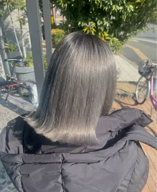 ミディアム カラー tomo ／レディース限定のヘアスタイル