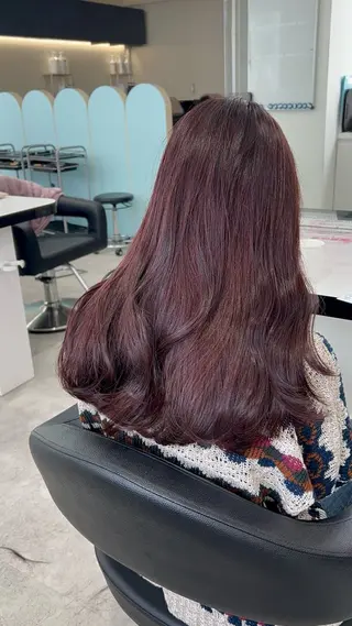 ロング カラー 履歴修正屋さん／ ブロンド／ホワイトのヘアスタイル