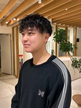 パーマ メンズ 矢場町/酸性ストレー ト/髪質改善/リオのヘアスタイル