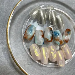 ネイル kiii.__ ✴︎*のネイルデザイン