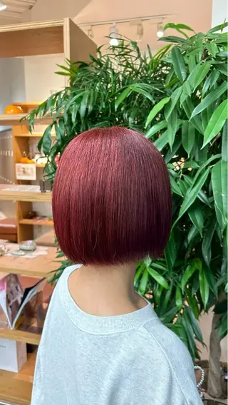 ショート カラー 松本 仁美のヘアスタイル