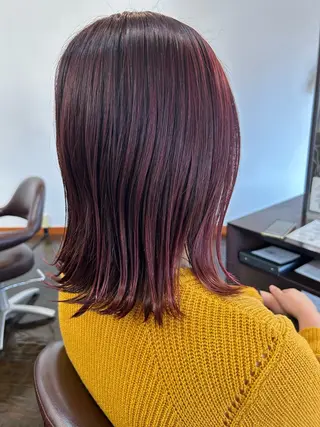 カラー 坂本 瑞季 🤍 髪質改善のヘアスタイル
