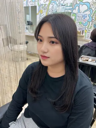 セミロング 二宮 光広のヘアスタイル