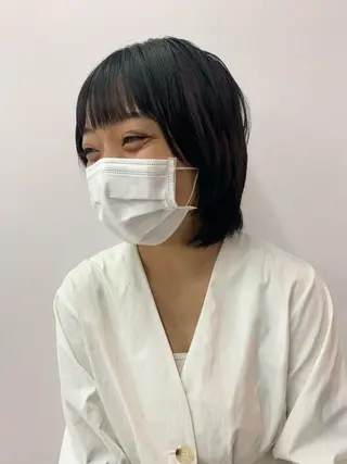 ショート オチ ハナのヘアスタイル