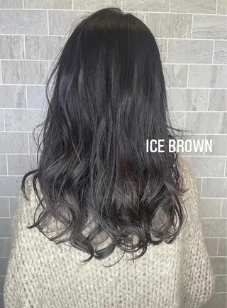 ロング カラー 渡辺 瑠美のヘアスタイル