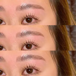 マツエク・マツパ アイブロウ Earth coiffure beaute長野稲田店所属・林 愛子のマツエク・マツパデザイン