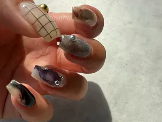 ネイル LULUMU maison kamisu所属・LULUMU Aoiのネイルデザイン