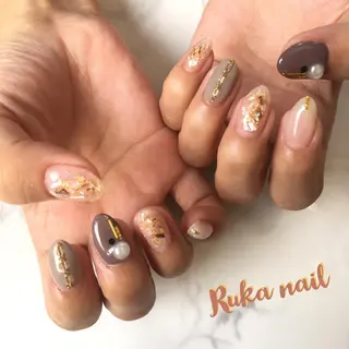 ネイル 丸川 遥のネイルデザイン