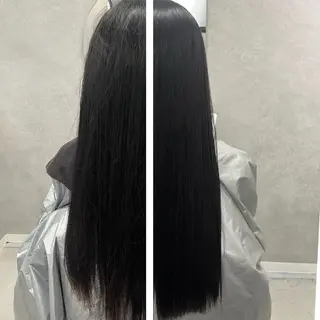 セミロング 透明感カラー特化/ 顔まわり特化/辻部のヘアスタイル