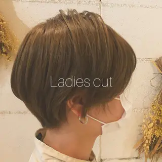 ショート 𓅰なかがわ ふみな𓅯のヘアスタイル