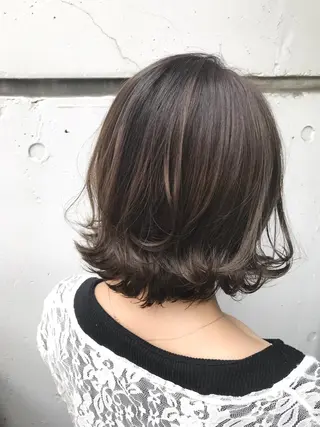 ミディアム カラー 原山 直人のヘアスタイル