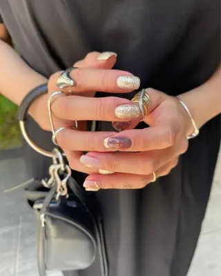 ネイル kiii.__ ✴︎*のネイルデザイン