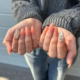 ネイル d start 心斎橋 kawaii nails tokyo所属・LUNA nail 心斎橋のネイルデザイン