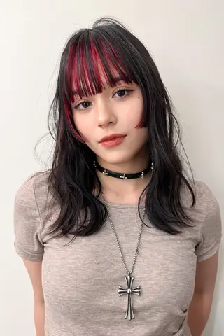 カラー カラーモデル☆彡 今川茉綾のヘアスタイル